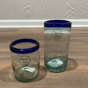 Set of two glasses